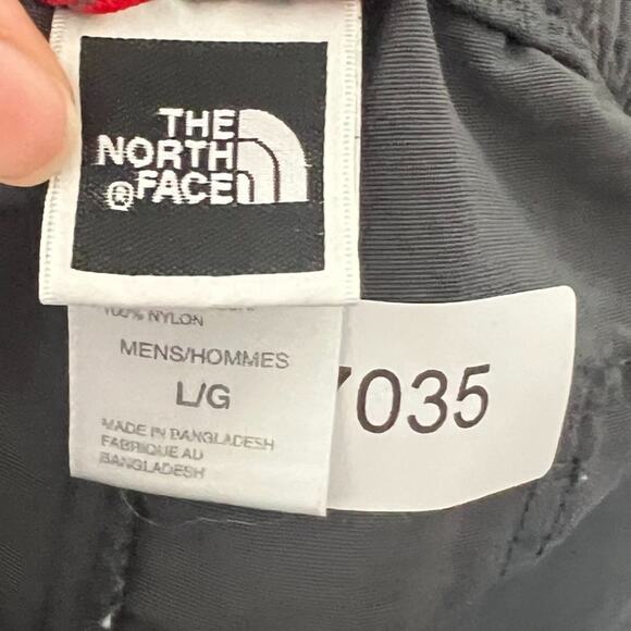 The North Face Pants Mens Large Convertible Hiking Zipper To Shorts Belted Logo - Picture 10 of 15